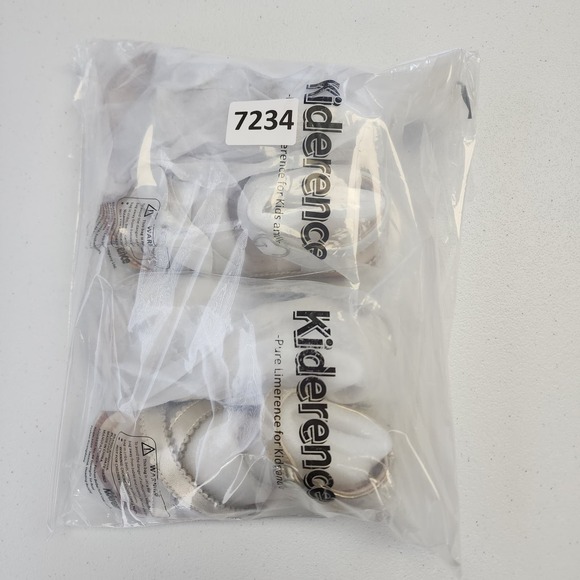 Kiderence Summer Sandals 2 Pairs Gold and White Size 9 NEW - Picture 7 of 7